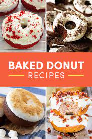 21 Baked Donut Recipes That Taste Even Better Than Fried Baked Donut Recipes Homemade Donuts Recipe Easy Donut Recipe