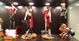 It is recast model it is cast off model. In Stock Greenleaf Studio Resident Evil Ada Wong 1 4 Scale Resin Statue