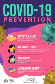 Buatlah kalimat poster yang berisi imbauan. Poster Pencegahan Virus Corona Covid 19 Templat Postermywall