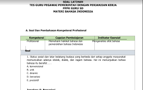 Kompetensi manajerial adalah kompetensi yang mendasari sebuah karakteristik dari individu dengan merujuk pada kriteria efektif dan kinerja unggul dalam jabatan struktural disebuah. Contoh Soal Dan Kunci Jawaban Ujian Pppk Guru Bahasa Indonesia Sd Tahun 2021