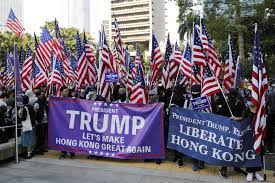Us Presidential Election 2020 Hong Kong Anti Government Protesters Are Rooting For Tough Trump To Defeat Soft Biden South China Morning Post