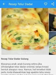 Tidak hanya sebagai camilan, martabak telur juga bisa disajikan sebagai lauk. Resep Telur Dadar For Android Apk Download