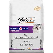 felicia sterilised somonlu kedi mamasi az tahilli 12 kg 8681299601332 amazon pet center bira mayasi protein alerjiler