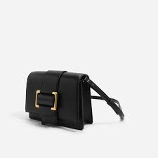 Charles & keith laser cut detail tote bag. Black Oversized Buckle Sling Bag Charles Keith Sling Bag Bags Charles Keith Bag