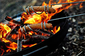 Curly Hot Dog Roasters Grilling Gadgets Hot Dogs Summer Campfire