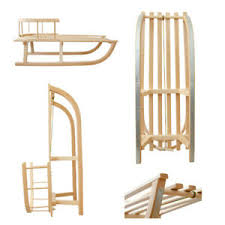 Der dekorative schlitten ist aus erlenholz hergestellt. Holzschlitten Kinder Holz Schlitten Buchenholz Rodel Kinderschlitten Ruckenlehne Ebay