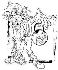 Free Printable Halloween Zombie Coloring Pages In 2020 Halloween Printables Zombie Halloween Coloring Pages