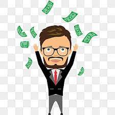 Hombre De Negocios Feliz Vector Obtener Mucho Dinero Clipart De Trabajo Dinero Negocio Png Y Vector Para Descargar Gratis Pngtree In 2021 Happy New Year Text Money Clipart Happy Birthday Text