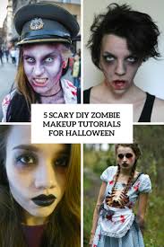 5 scary diy zombie makeup tutorials for