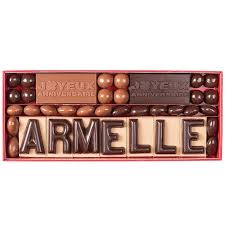 7 Lettres En Chocolat Et Plaques A Choisir
