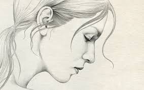 Easy Pencil Sketches Of Girl Face | Chelss Chapman
