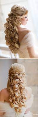 That is why choosing down curly wedding hairstyles without exaggeration we reviewed more than a hundred other options for this request. 20 Awesome Half Up Half Down Wedding Hairstyle Ideas Elegantweddinginvites Com Blog