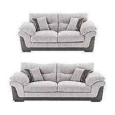 Kendal 3 Seater 2 5 Seater Jumbo Cord Sofa Set Light Grey Sofa Sofa Set House Inspo