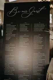 Seating Charts Elle Em Event Design Wedding