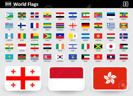 A, b, c, d, e, f, gaston. Flag Icons Of The World With Names In Alphabetical Order Set 2 Flat Style Vector Illustration Royalty Free Cliparts Vectors And Stock Illustration Image 76168886