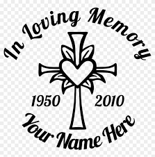 1,000+ vectors, stock photos & psd files. In Loving Memory Cross With Heart Sticker Designer Loving Memory Drawings Easy Clipart 2173199 Pikpng
