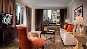 Omni Berkshire Place New York Madison Suite Living Room Omni Berkshire Place Midtown Manhattan Hotels Manhattan Hotels