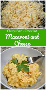Gluten Free Crock Pot Macaroni And Cheese