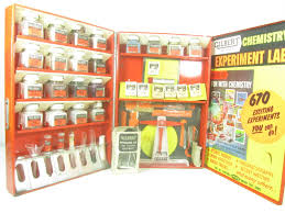 Gilbert Chemistry Set Experiment Lab 12052 Vintage Toy Vintage Metal Box Collectible Industrial Chemistry Set Chemistry Experiments