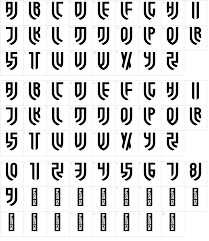Juventus logo illustration, juventus f.c. Forza Juve Font Download
