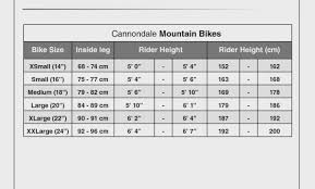 cannondale frame sizing lajulak org