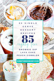 Now that thanksgiving is over its time to deck the halls, eat all the treats, bake the days away and spend time with family and friends! 85 Single Serving Dessert Recipes Something Swanky