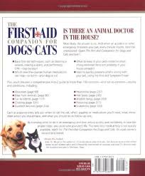 Amazon Com The First Aid Companion For Dogs Cats