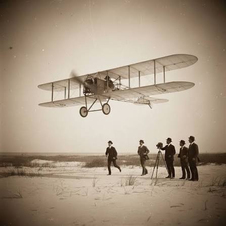 Invention of the airplane in 1903