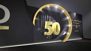 Friday, august 20 at 6 p.m. Stage Backdrop For An Annual Dinner Stage Backdrop Design Stage Backdrop Backdrop Design