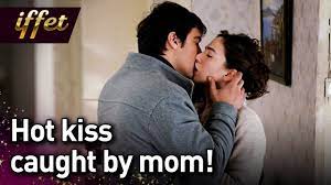 Kissing hot mom