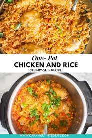 Instant Pot Chicken And Rice 30 Minutes Only Instant Pot Dinner Recipes Instant Pot Chicken And Rice Recipe Quick Chicken Recipes