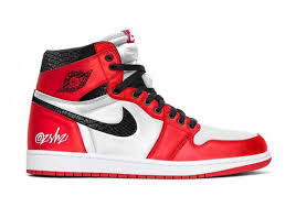 Nike Air Jordan 1 High Top Black And White Air Jordan 1 Satin Red Wmns Cd0461 601 Release Sneakernews Com In 2020 Air Jordans Air Jordans Retro Best Sneakers