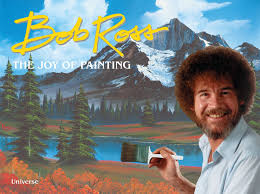 All ross landscape brushes & knives. Bob Ross The Joy Of Painting Ross Bob Kowalski Joan Amazon De Bucher