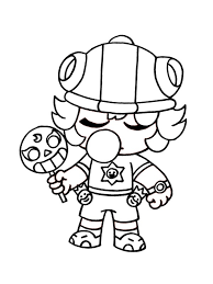 Use these images to quickly print coloring pages. Sugar Rush Sandy Brawl Stars Coloring Page 1001coloring Com