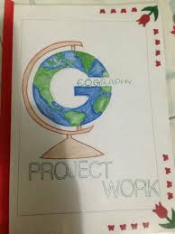 Geography Project Cover Book Cover Diy Project Cover Page School Book Covers