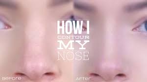 A bump in the nose can detract from an otherwise attractive profile. How I Contour My Nose How To Make A Bumpy Nose Look Straight Youtube