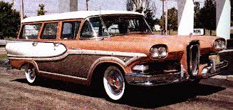 Image result for Charcoal Brown 1958 Edsel