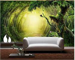 3d Wallpaper Bedroom Mural Modern Fantasy Forest Trail Wall Background Non Woven Bedroom Murals Fantasy Bedroom Wallpaper Bedroom