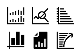 Reports And Analytics Icons By Graphic Mall In 2020 Graphic Analytics Icon