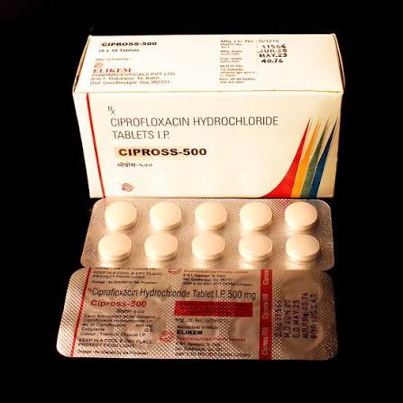 Ciprofloxacin Tablet I.P. 500 Mg at ₹ 41/strip | Ciprofloxacin Tablets in Kalol | ID: 21197821888
