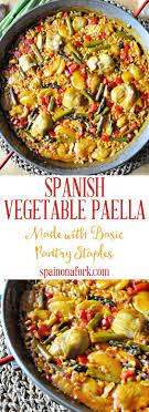 The Ultimate Spanish Vegetable Paella Using Basic Pantry Staples Recipe In 2020 Delicious Healthy Recipes Recipes Spanish Vegetables