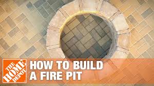 Kits include block & delivery. Diy Fire Pit How To Build A Fire Pit The Home Depot Youtube