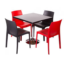 The swivel rocker dining chairs and bistro table can be made into the perfect spot for morning coffee or casual. Square Outdoor 4 Person Bistro Set Round Table Base Pronto