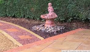 Mediterranean Garden In Shawbirch Shropshire
