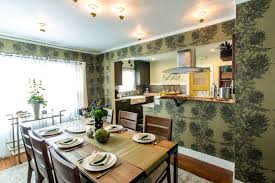 Open concept kitchens are a practical design solution in the case of small homes. Half Wall Between Kitchen And Dining Room Makes Both Spaces Feel Open Hgtv