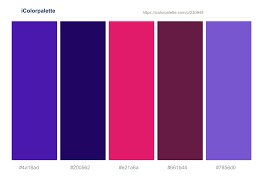 See more ideas about purple, fuschia, planting flowers. Daisy Bush Paris M Amaranth Wine Berry Fuchsia Blue Color Scheme Icolorpalette