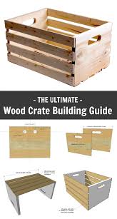 Wood Crate Building Guide Woodworking Projects Plans Easy Woodworking Projects Wood Plans