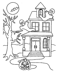 And don't forget to tell us how your kid enjoyed coloring these pages. Haunted House Coloring Pages 60 Images Free Printable