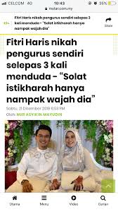 Takbiran — hari raya idul fitri 20:35. Edisi Tahniah Fitri Haris Unic Nikah Kali Ke4 Gosip Tempatan Gosip Forum Cari Infonet