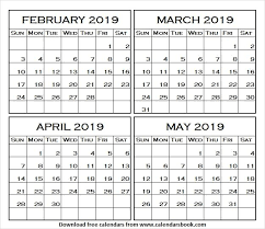 February May 2019 Calendar Template Calendar Template 2019 Calendar Calendar